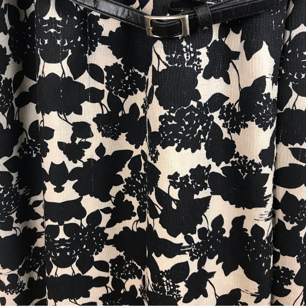 Gabby Skye Tan/Black Mixed Print Dress - Picture 14 of 16